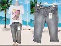 Neue Kollektion Karostar Stretchjeans Capri Grau Gr. 38-48 neu Nordrhein-Westfalen - Dinslaken Vorschau