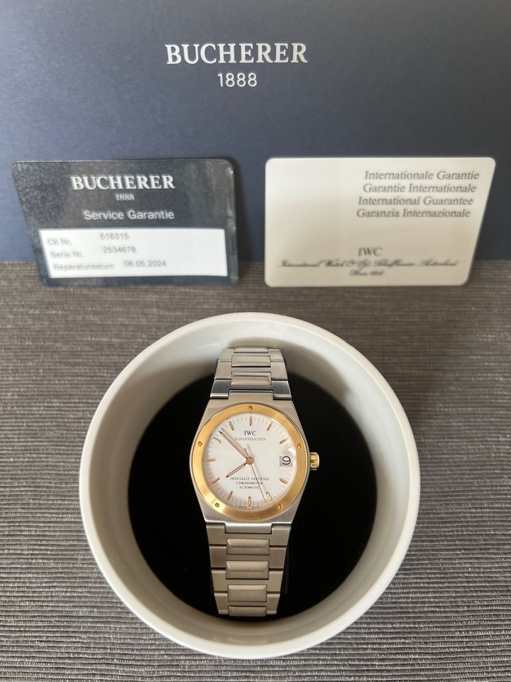 IWC  Ingenieur Vintage 3521/Cal. JLC 889-Full Set von 2001- in Ziesar