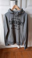 Grauer Superdry Sweater in L (schmal geschnitten) Kiel - Schreventeich-Hasseldieksdamm Vorschau