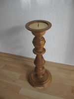 Kerzenständer Nussbaum Holz H=51 cm eigene Handarbeit Baden-Württemberg - Karlsruhe Vorschau