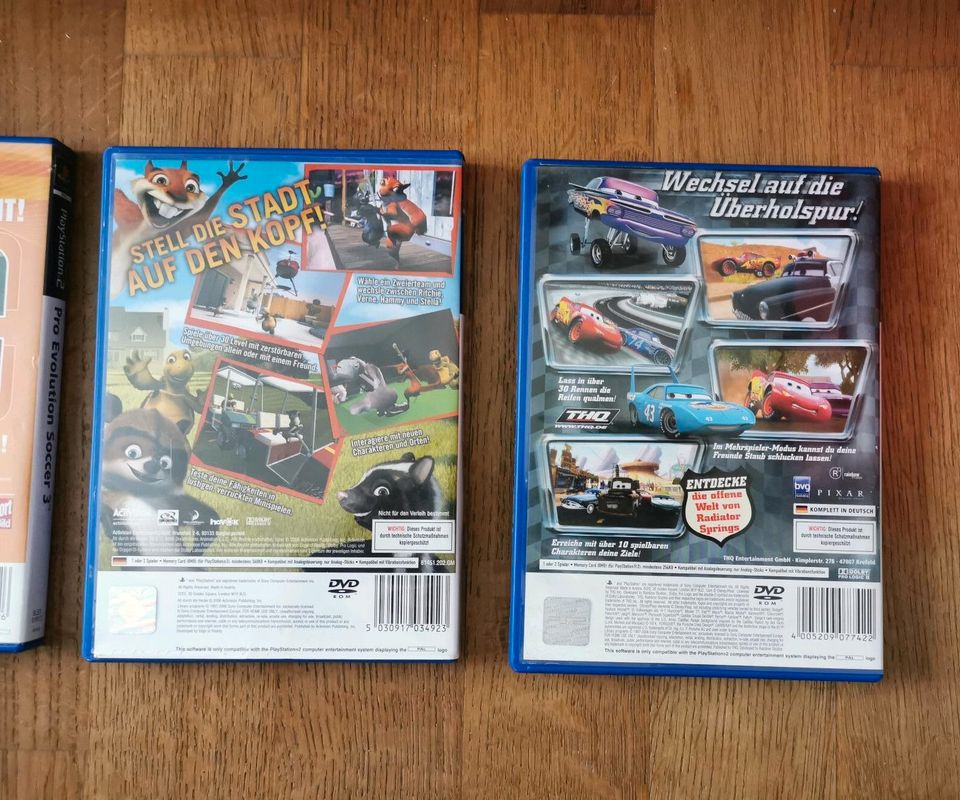 Playstation 2 Spiele Cars u. Ab durch die Hecke in Gilching