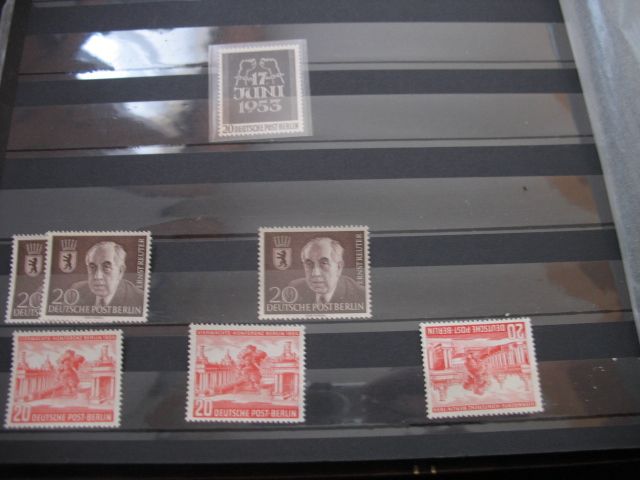 Briefmarken Berlin Lagerbuch postfrisch in Konstanz