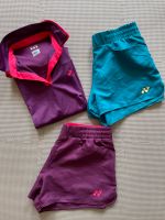 Yonex Damen Shorts (L) und Shirt (M) in lila/Türkis Pankow - Prenzlauer Berg Vorschau