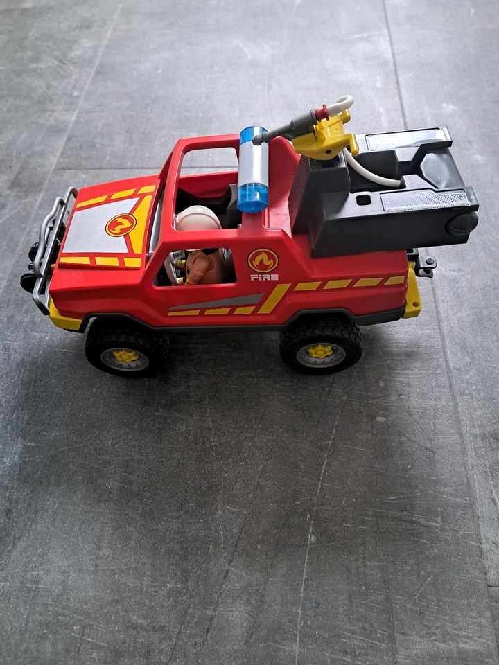 Feuerwehrautos Playmobil in Crottendorf Erzgebirge