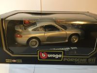 Burago Porsche 1:18 911 GT3 1993 Silber Originalverpackt Neu Baden-Württemberg - Korntal-Münchingen Vorschau