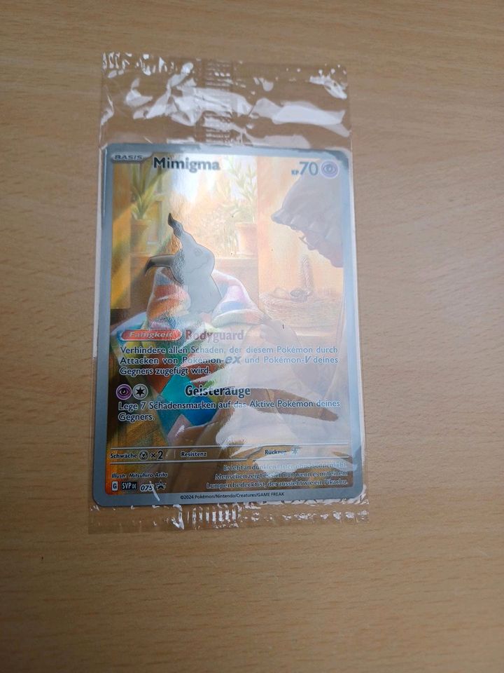 Mimikyu Mimigma Snorlax Pokemon Promo Sealed in Brachtendorf