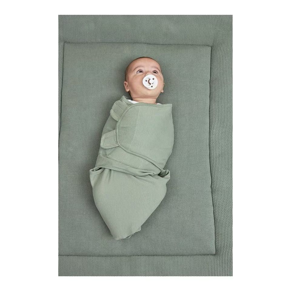 NEU Meyco Baby Swaddle 2er Pack Pucktuch in Lehre