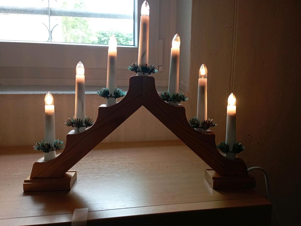 Holz Weihnachts- Pyramide in Erwitte