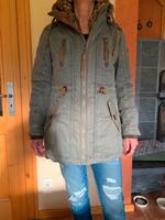 Khaki Winterjacke Naketano gefüttert Gr. L Haubitze Desert Green Hessen - Schlüchtern Vorschau