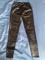 NEU Legging Lederlegging wet Look Leggings Größe XS 34 Lederhose Frankfurt am Main - Sachsenhausen Vorschau