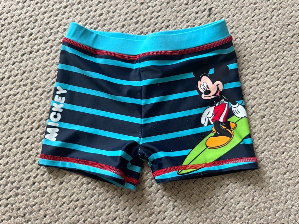 Badehose Gr. 92 Mickey Mouse junge in Rostock