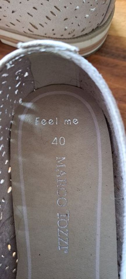 Schuhe beige Marco Tozzi Gr. 40n für Frauen in Calw