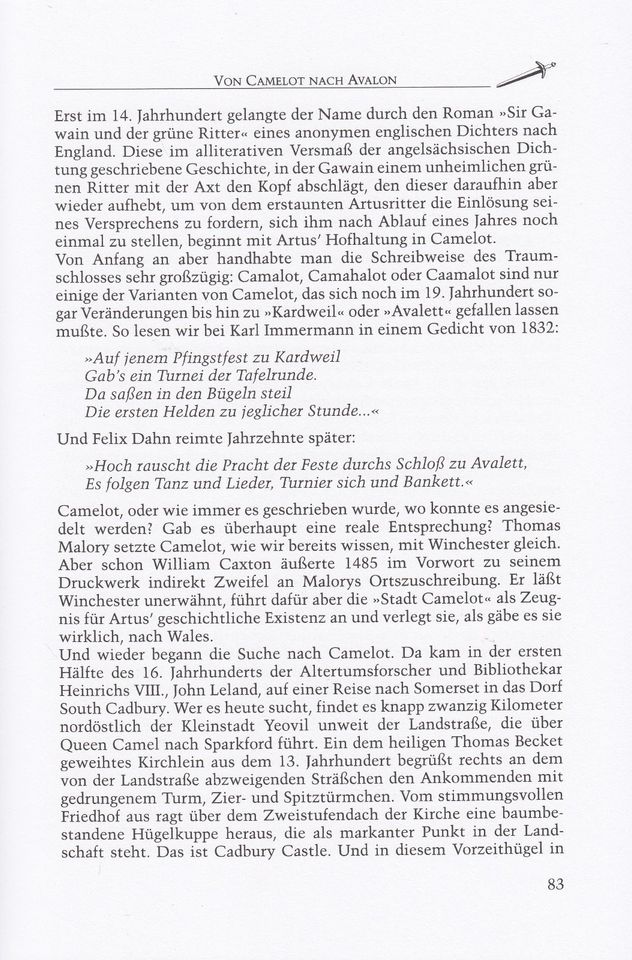 Franz Baumer: König Artus und sein Zauberreich [Gebundenes Buch] in Oldenburg