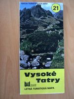 Wanderkarte Hohe Tatra Vysoke Tatry Slowakei Sachsen - Neustadt Vorschau