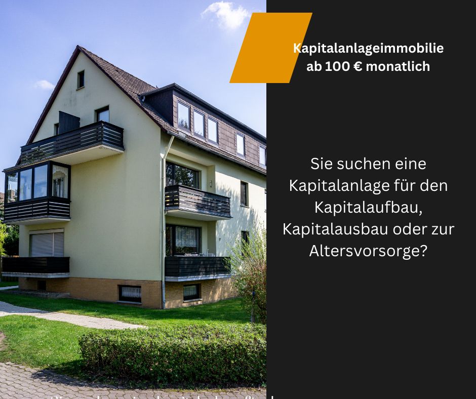 Ab 100 € monatlich zu einer vermieteten Eigentumswohnung in Kiel