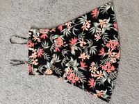 M 38, Sommer Strand Kleid, kurz, Träger, schwarz rosa Nordrhein-Westfalen - Soest Vorschau