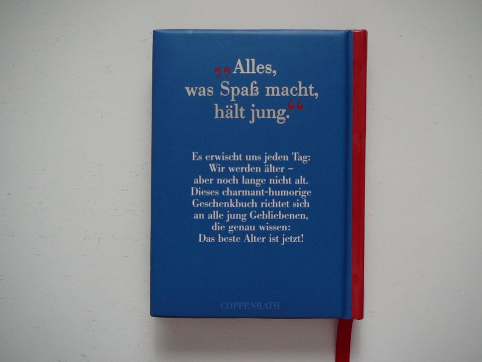 Verkaufe Buch „Das beste Alter ist jetzt“ von Inga Hagemann in Allagen