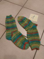 Handgestrickte Muster-Socken Gr.38/39 Bayern - Gachenbach Vorschau