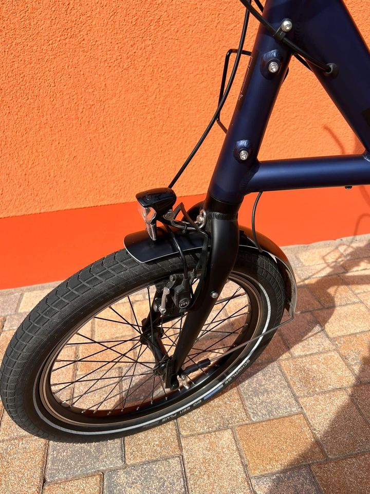 I:SY E-Bike Drive S8, 20 Zoll, blau, neuwertig in Osdorf