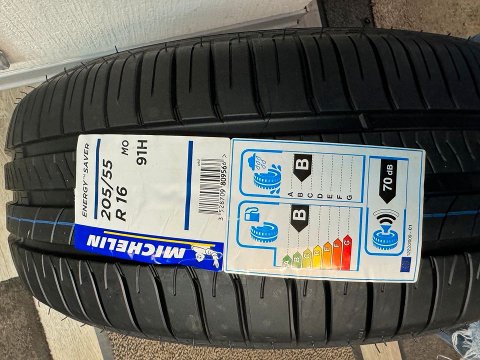 Neuer unbenutzter Sommerreifen 205/55R16 91H Michelin Energy MO in Frickenhausen