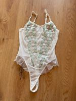 Body mit Mesh und Blumen - Mint und weiß Findorff - Findorff-Bürgerweide Vorschau