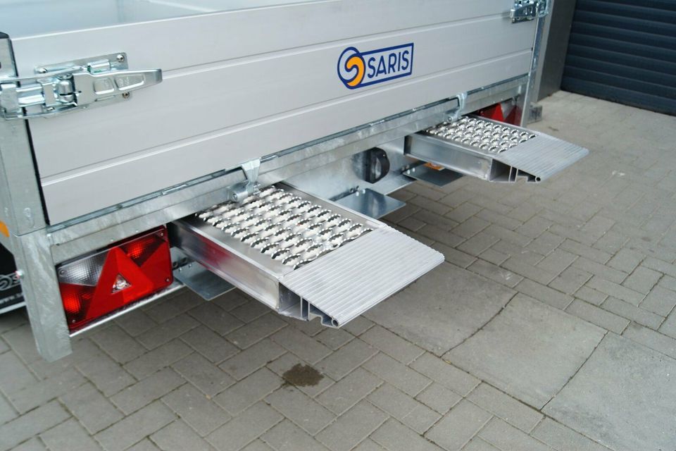 Anhänger Saris K3 184 X 356 E-Pumpe , 3500 kg, Rampen in Wankendorf