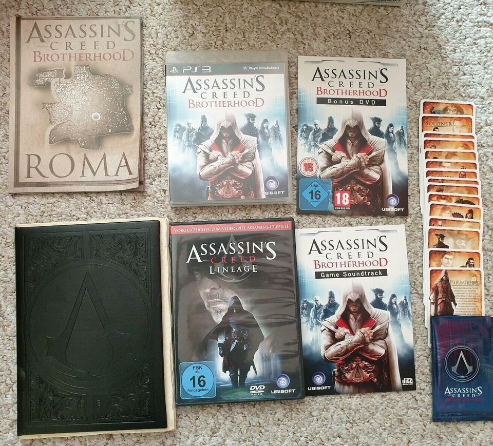 Assassins Creed Brotherhood Codex Edition (Playstation 3) in Staßfurt