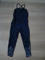 Mädchen H&M OVERALL 128 JUMPSUIT JUMPER Träger ANZUG Hose blau Nordrhein-Westfalen - Menden Vorschau