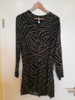 Long Bluse khaki/schwarz Zebra Streifen Gr.40 Baden-Württemberg - Östringen Vorschau