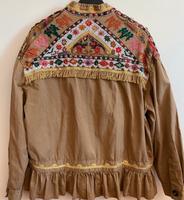 Khaki Farbene Zara Jacke im Boho Stil Baden-Württemberg - Schorndorf Vorschau