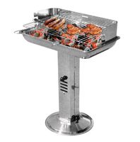 NEU: Edelstahl-Säulengrill 50x76x31cm NEU&OVP       ..nur noch in Dortmund - Innenstadt-Ost Vorschau