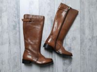 NEU * Lederstiefel cognac braun 39 * flach Reiterstil Schleswig-Holstein - Bad Bramstedt Vorschau