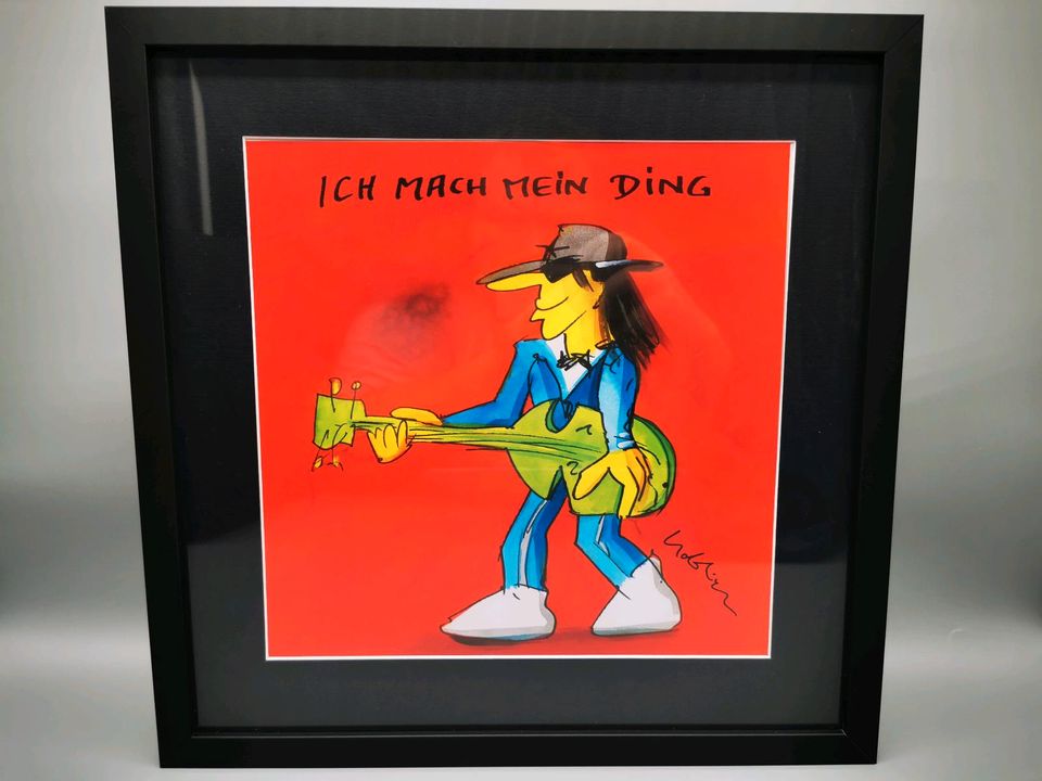 Udo Lindenberg limitierter Kunst-druck Bild : Ich mach mein Ding in Herne