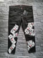 PHILIPP PLEIN JEANS SUPER STRAIGHT CUT DOLLAR / W38 / NEU / Hessen - Ober-Mörlen Vorschau