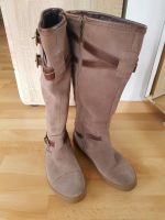 Weiche Wildleder Stiefel Barfuß Mexx Gr 39 beige Dresden - Räcknitz/Zschertnitz Vorschau