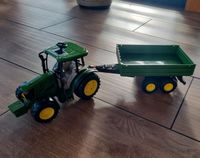 Bruder John Deere Traktor mit Bordwandanhänger Nordrhein-Westfalen - Wiehl Vorschau