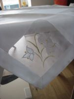 Tischdecke Organza mit Stickerei - Frühling - NEU - Muttertag Bayern - Augsburg Vorschau