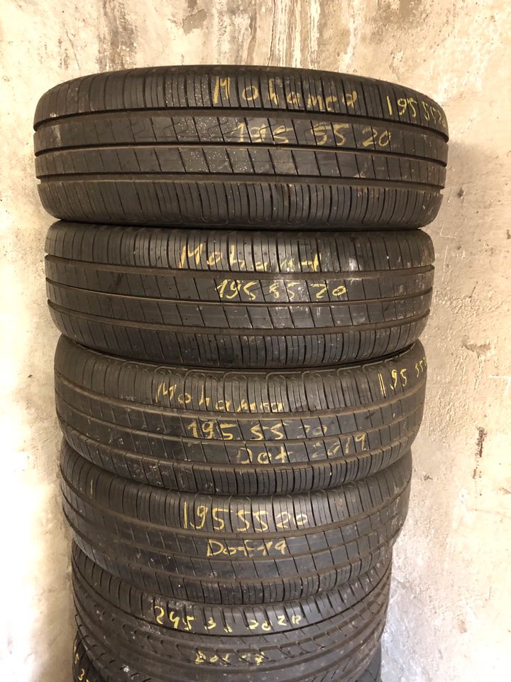 4x sommerreifen 195 55 20 Goodyear inclusive Montage in Duisburg