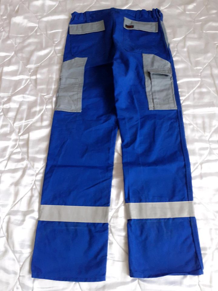 Rofa Arbeitsjacke Gr. 50 / Arbeitshose Gr. 48 blau NEU m. Etikett in Merzig