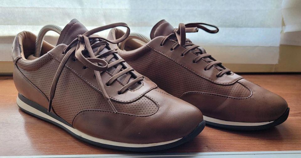 ZARA Sneaker in Cognac Braun Gr. 42 in Hamburg