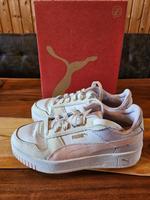 tolle Puma Sneaker Gr. 39 weiß creme lila rosa TOP Saarland - Püttlingen Vorschau