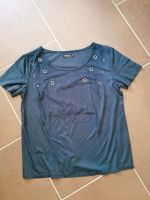 Blaues Shirt Gr. S in Wildleder Optik Leipzig - Möckern Vorschau