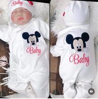 Jungen Strampler mit Name Personalisiert Mickey Mouse  Disney Hessen - Rodgau Vorschau