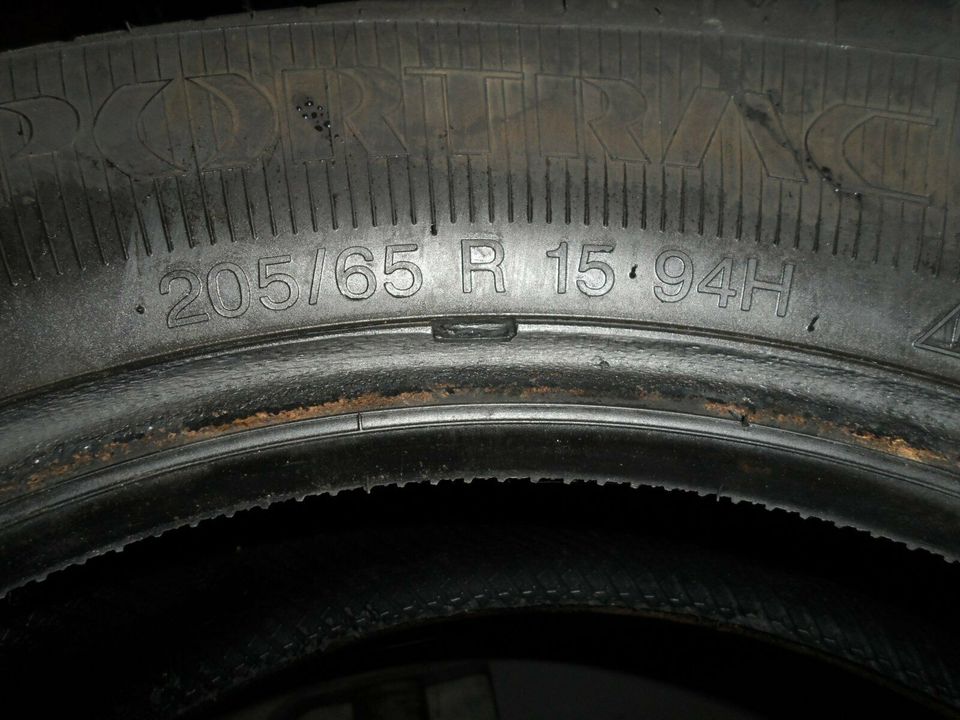 2 x Reifen Vredestein 205/65R15 94H  Sportrac in Meiningen