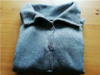 Blu*el Strickjacke aus Lambswool in Grau / Gr. ca. 44-46 Düsseldorf - Pempelfort Vorschau