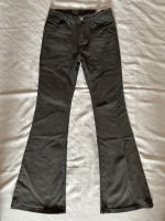 Bootcut, Flare Jeans | Shein | Größe L 40/42 | Dunkles Olivgrün Thüringen - Tautenhain Vorschau