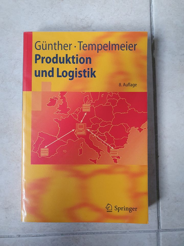 Produktion und Logistik von Günther und Tempelmeier, 8. Auflage in Ubstadt-Weiher