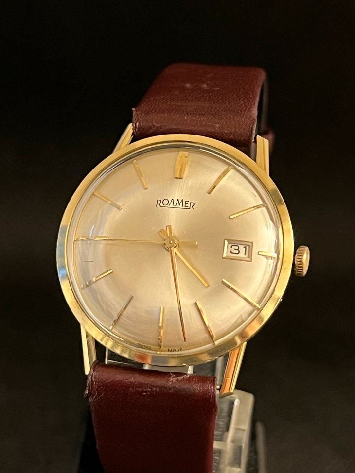 Roamer uhren gold 585 sales
