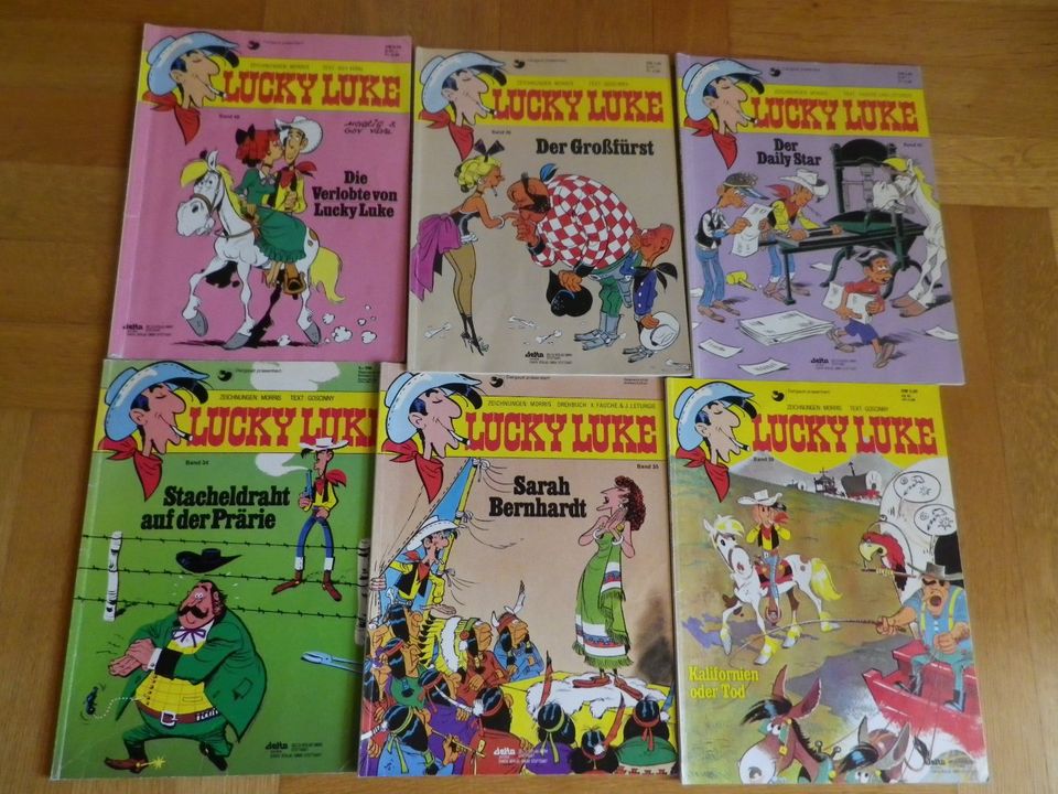 Lucky Luke, 27 Hefte plus Lucky Kid in Hamburg