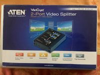 2-Port Video Splitter (one video input to two video outputs) Mühlhausen - Stuttgart Neugereut Vorschau